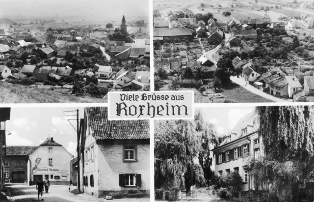 Ansichtskarte von Roxheim